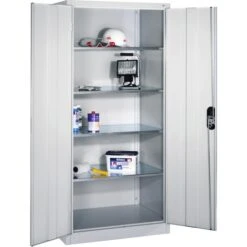 CP-Möbel Werkzeugschrank 8922-00, Aus Metall, 4 Böden, Lichtgrau, 93 X 195 X 60cm -Kerkmann-Shop 039cc2c31622e9847b2bc75973929755884c5b40 werkzeugschrank cp moebel 8922 00 aus metall