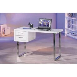 Inter-Link Schreibtisch Claude 50501010, Weiß, Maße: 120 X 55cm -Kerkmann-Shop 089a588535f6fdf9326ccb8c0ff0c4611314a5a4 schreibtisch inter link claude 50501010 weiss
