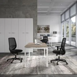 Quadrifoglio Schreibtisch Idea+ 01, Ulme / Weiß, Maße: 180 X 80cm -Kerkmann-Shop 0a0d0f14391c06291342e0f1a4c76f76d9dc68eb schreibtisch quadrifoglio idea plus 01 ulme weiss