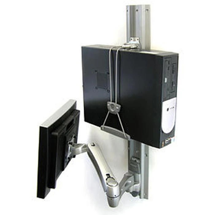 Ergotron PC-Halterung 80-105-064, Zum Unterbau Für Schreibtische, Silber 3 Ergotron PC-Halterung 80-105-064, Zum Unterbau Für Schreibtische, Silber