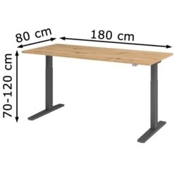 Hammerbacher Schreibtisch XMKA 19, Asteiche, Elektrisch Höhenverstellbar, 180 X 70-120 X 80cm 11 Hammerbacher Schreibtisch XMKA 19, Asteiche, Elektrisch Höhenverstellbar, 180 X 70-120 X 80cm -Kerkmann-Shop 0e3058df4d3b529cb7dd89624be83c0fcb35e562 schreibtisch hammerbacher xmka 19 asteiche