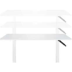 HJh-OFFICE Schreibtisch Stand CR, Weiß, Manuell Verstellbar Mit Kurbel 120 X 74-123 X 60cm -Kerkmann-Shop 0e74846c0e4394f321946c1f847eb61cfa070033 schreibtisch hjh office stand cr weiss