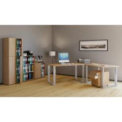 VCM Schreibtisch Lona, 916381, Sonoma Eiche, Maße: 220 X 190cm, L-Form -Kerkmann-Shop 12defce9a55061a7fe70d04df02bbba63e837177 schreibtisch vcm lona 916381 sonoma eiche