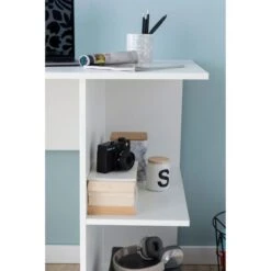 Wohnling Schreibtisch WL5.757, Weiß, Mit Regalfach, Maße: 82 X 60cm -Kerkmann-Shop 2fd1345f5cd41b791a38b95cc984911ab7e15673 schreibtisch wohnling wl5.757 weiss