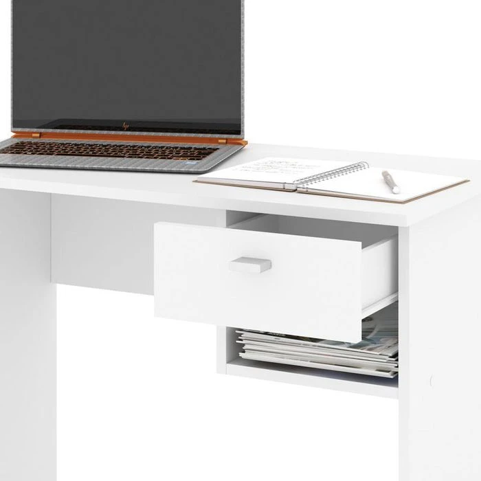 Vicco Schreibtisch Colin, Weiß, Mit Schublade, 90 X 50cm 6 Vicco Schreibtisch Colin, Weiß, Mit Schublade, 90 X 50cm – Bild 4