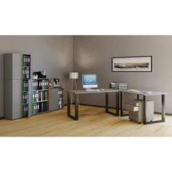 VCM Schreibtisch Lona, 916408, Grau, Maße: 190 X 130cm, L-Form 6 VCM Schreibtisch Lona, 916408, Grau, Maße: 190 X 130cm, L-Form -Kerkmann-Shop 3369513bb15a9763590336b86fbd7c9cb5cb1f82 schreibtisch vcm lona 916408 grau