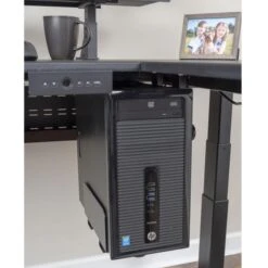 Luxor PC-Halterung SUD-CPU-B, Zum Unterbau Für Schreibtische, Schwarz -Kerkmann-Shop 350a91912bb87bf9e7a718ae1ba47a8ee998fc71 pc halterung luxor sud cpu b