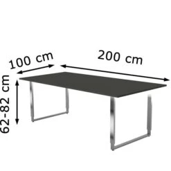 Kerkmann Konferenztisch Aveto 4309, Rechteckig, 200 X 68-82 X 100cm, Anthrazit 9 Kerkmann Konferenztisch Aveto 4309, Rechteckig, 200 X 68-82 X 100cm, Anthrazit -Kerkmann-Shop 3648dfaa173273316d4305355eb7bd88686e6217 konferenztisch kerkmann aveto 4309