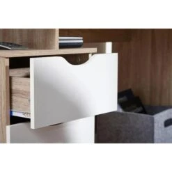 Wohnling Schreibtisch Samo WL1.795, Sonoma Eiche, Mit Standcontainer, Maße: 120 X 53cm -Kerkmann-Shop 4a1e0afc832f40d211b8b6b1ccaf55772132f5b5 schreibtisch wohnling samo wl1.795 sonoma eiche