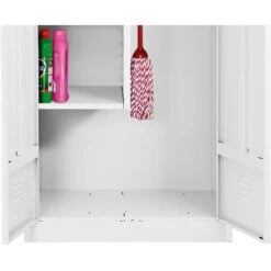 G-Office Mehrzweckschrank CLC/HD.1880, Aus Metall, 80 X 180 X 50cm, Weiß -Kerkmann-Shop 4c104ec184038b9934cfcc4db0aa44524041ed26 mehrzweckschrank g office clchd.1880 aus metall