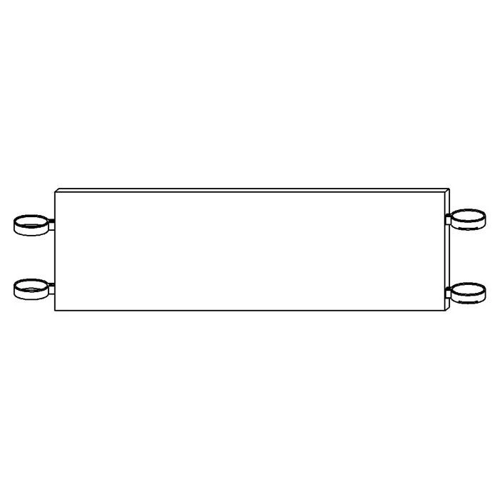 Hammerbacher Sichtblende H-Serie VHR18/S, Aus Holz, Silber, Maße: 162 X 40cm 4 Hammerbacher Sichtblende H-Serie VHR18/S, Aus Holz, Silber, Maße: 162 X 40cm – Bild 2