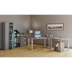 Kerkmann-Shop -Kerkmann-Shop 5c00e72bd08c0c942d2af22765ac9a8606adcb7e schreibtisch vcm lona 916388 grau