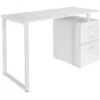 HJh-OFFICE Schreibtisch Easy Work V, 821007, Mit Standcontainer, Maße: 120 X 50cm, Weiß -Kerkmann-Shop 6a62a878e6b9269404457fef40153116ce3b557c schreibtisch hjh office easy work v 821007