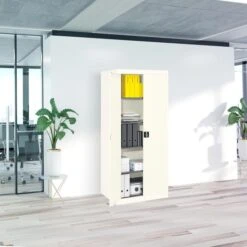 Mauser Aktenschrank Entero BF6, Aus Metall, Abschließbar, 95 X 195 X 60cm, Weiß -Kerkmann-Shop 6f9b969856d86d9e3021a0308632ccd26b227d8b aktenschrank mauser entero bf6 aus metall