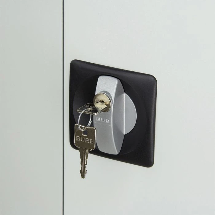 ADB Werkzeugschrank 40956, Aus Metall, 4 Böden, Lichtgrau, 92 X 195 X 42cm 6 ADB Werkzeugschrank 40956, Aus Metall, 4 Böden, Lichtgrau, 92 X 195 X 42cm – Bild 4