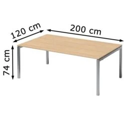 Bisley Konferenztisch Cito, DUF2012MP355, Rechteckig, 200 X 74 X 120 Cm, Ahorn -Kerkmann-Shop 7c10514049a863e13a75a0fca6648397817fce04 konferenztisch bisley cito duf2012mp355