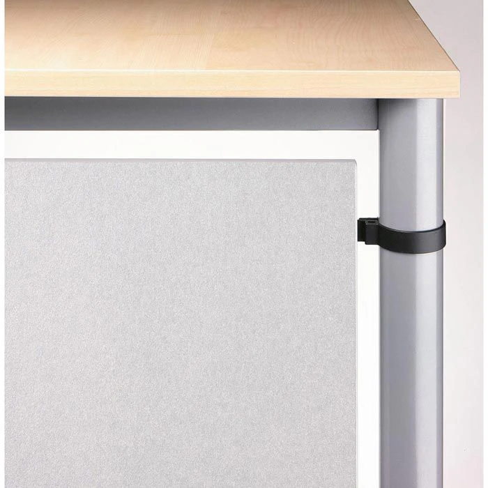 Hammerbacher Sichtblende H-Serie VHR18/S, Aus Holz, Silber, Maße: 162 X 40cm 3 Hammerbacher Sichtblende H-Serie VHR18/S, Aus Holz, Silber, Maße: 162 X 40cm