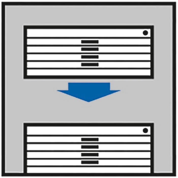 CP-Möbel Planschrank Serie 7201-200, DIN A0, 8 Schübe, 135 X 76 X 96 Cm, Anthrazit 5 CP-Möbel Planschrank Serie 7201-200, DIN A0, 8 Schübe, 135 X 76 X 96 Cm, Anthrazit – Bild 3