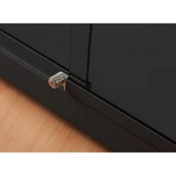 SDB Glasvitrine GPC-1000 Mit Unterschrank, Stehend, Mit LED-Beleuchtung, 100 X 200 X 40cm, Schwarz -Kerkmann-Shop 967fa8d90e7853d99d27d29600bfcbf4c075c891 glasvitrine sdb gpc 1000 mit unterschrank stehend