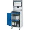 Rau Computerschrank Modell 65, Lichtgrau / Blau, Aus Metall, Für Industrie, Abschließbar, Fahrbar -Kerkmann-Shop 9749e173a4a7351427f4d37f455c6f2701749dd8 computerschrank rau modell 65 lichtgrau blau