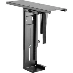 LogiLink PC-Halterung EO0004, Zum Unterbau Für Schreibtische, Schwarz