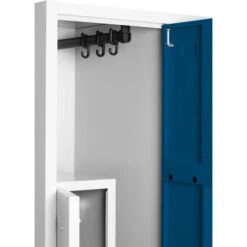 G-Office Spind WRZ/6.18120, Z-Spind Mit Drehriegel, 3 Abteile Mit 6 Fächern, BxT: 120 X 50cm, Blau -Kerkmann-Shop a9e69f2a908122dfd79bc988d34a2c3fd847d033 spind g office wrz6.18120 z spind mit drehriegel