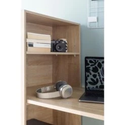 Wohnling Schreibtisch WL5.693, Sonoma Eiche, Mit Regalfach, Maße: 120 X 53cm -Kerkmann-Shop b0d2c5acddeca285cd4cf1e4fb1f609b673acc91 schreibtisch wohnling wl5.693 sonoma eiche