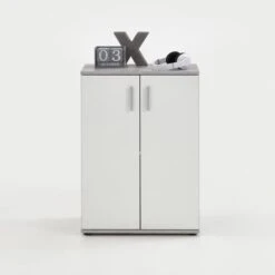 FMD-Möbel Beistellschrank Albi 1, Weiß / Beton, Mit Türen, 60 X 83 X 35cm 8 FMD-Möbel Beistellschrank Albi 1, Weiß / Beton, Mit Türen, 60 X 83 X 35cm -Kerkmann-Shop b65d0e66790894c8951d473f0ecae8eca8eec561 beistellschrank fmd moebel albi 1 weiss beton