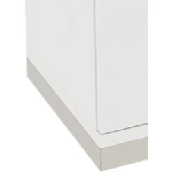 Fm-Büromöbel Aktenschrank Endless, Aus Holz, Abschließbar, 80 X 113,3 X 44,2cm, Diamantweiß -Kerkmann-Shop bbe693927051e2a5828da1e3b5785375884bed2f aktenschrank fm bueromoebel endless aus holz