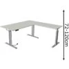 Kerkmann Schreibtisch Move 3, 2341, Lichtgrau, Elektrisch Verstellbar, 180 X 72-120 X 180, L-Form -Kerkmann-Shop bd30f516fbaab23b3b026c494fa47140ed3f76cd schreibtisch kerkmann move 3 2341 lichtgrau