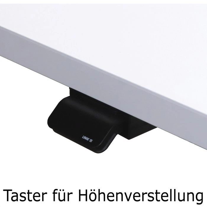 Hammerbacher Schreibtisch XMST 16, Lichtgrau, Elektrisch Höhenverstellbar, 160 X 71-120 X 80cm 5 Hammerbacher Schreibtisch XMST 16, Lichtgrau, Elektrisch Höhenverstellbar, 160 X 71-120 X 80cm – Bild 3