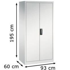 CP-Möbel Werkzeugschrank 8922-00, Aus Metall, 4 Böden, Lichtgrau, 93 X 195 X 60cm -Kerkmann-Shop c4a98883074877f41dee17a8df603a68b9abd2e0 werkzeugschrank cp moebel 8922 00 aus metall