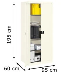 Mauser Aktenschrank Entero BF6, Aus Metall, Abschließbar, 95 X 195 X 60cm, Weiß -Kerkmann-Shop f28aa0cd81a7355bad97362d018049979d2c5539 aktenschrank mauser entero bf6 aus metall
