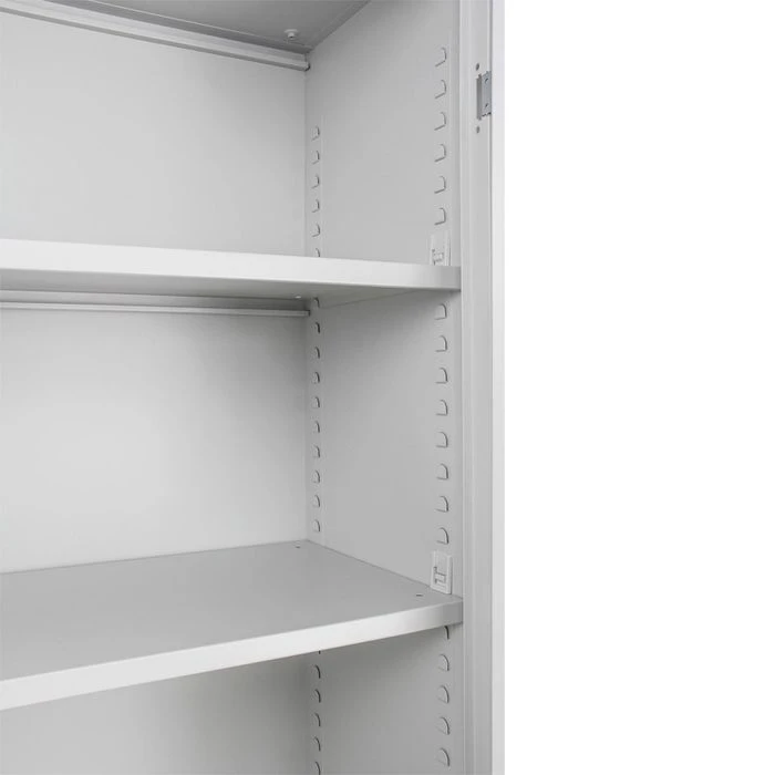 ADB Werkzeugschrank 40956, Aus Metall, 4 Böden, Lichtgrau, 92 X 195 X 42cm 5 ADB Werkzeugschrank 40956, Aus Metall, 4 Böden, Lichtgrau, 92 X 195 X 42cm – Bild 3