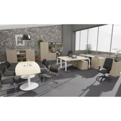 Fm-Büromöbel Schreibtisch Fm69, Königsahorn, Höhenverstellbar, 200 X 65-85 X 80cm -Kerkmann-Shop fe3544c8a108446a9e03bf2c75ef29ea7556bb9f schreibtisch fm bueromoebel fm69 koenigsahorn